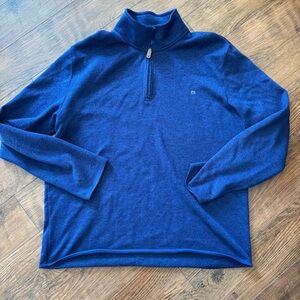 Crown & Ivy Pullover Blue Men’s Jacket Outerwear Large Sweater Shirt